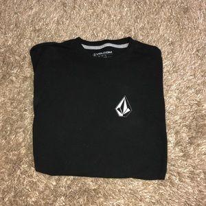 Volcom black long sleeve t-shirt
